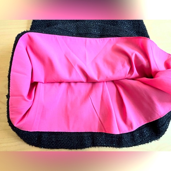 NWOT Sail to Sable Tweed Sparkle Sleeveless Mini Dress, size 00 - Picture 5 of 7